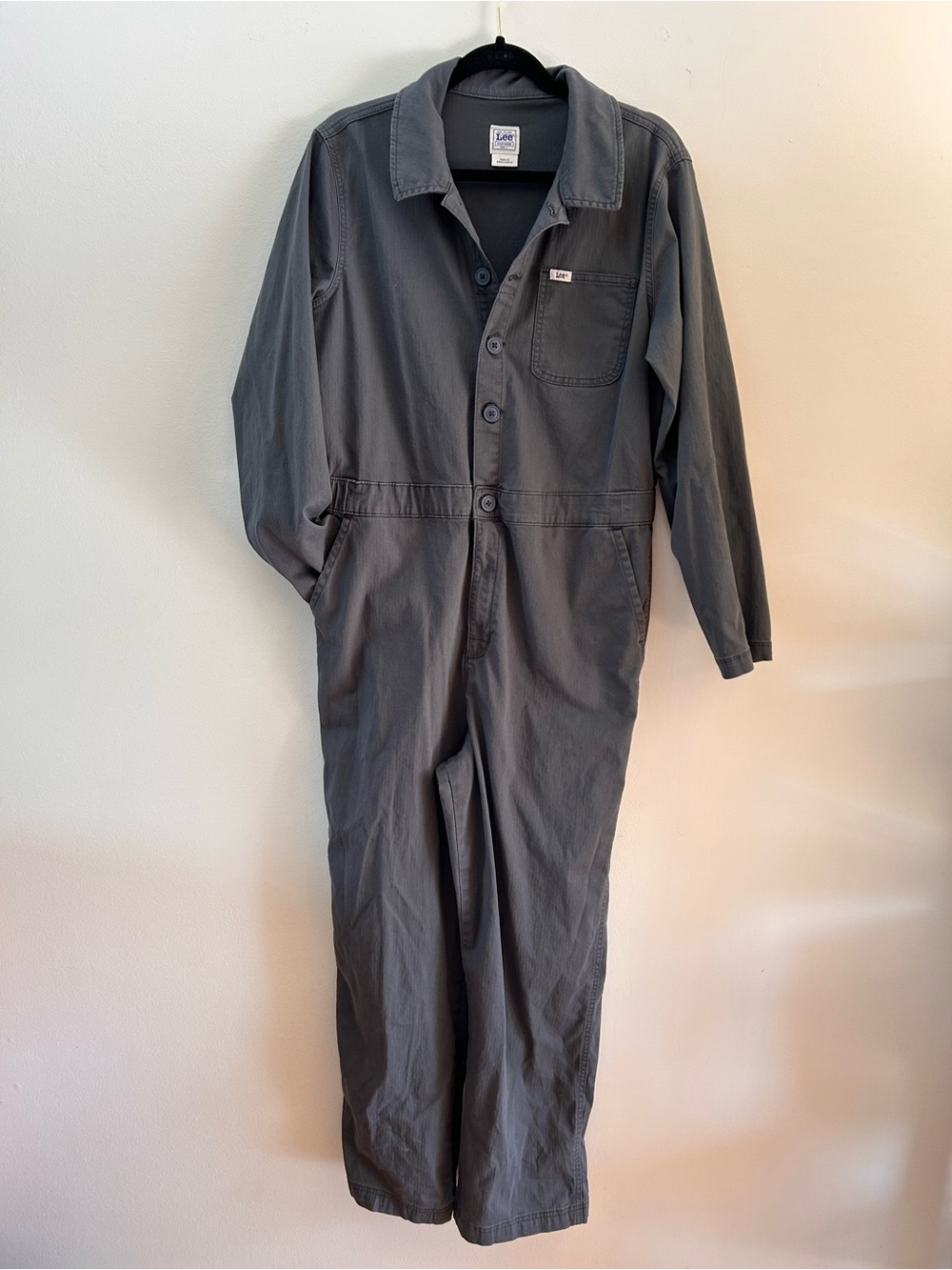 Lee Gray Workwear Cotton Coverall